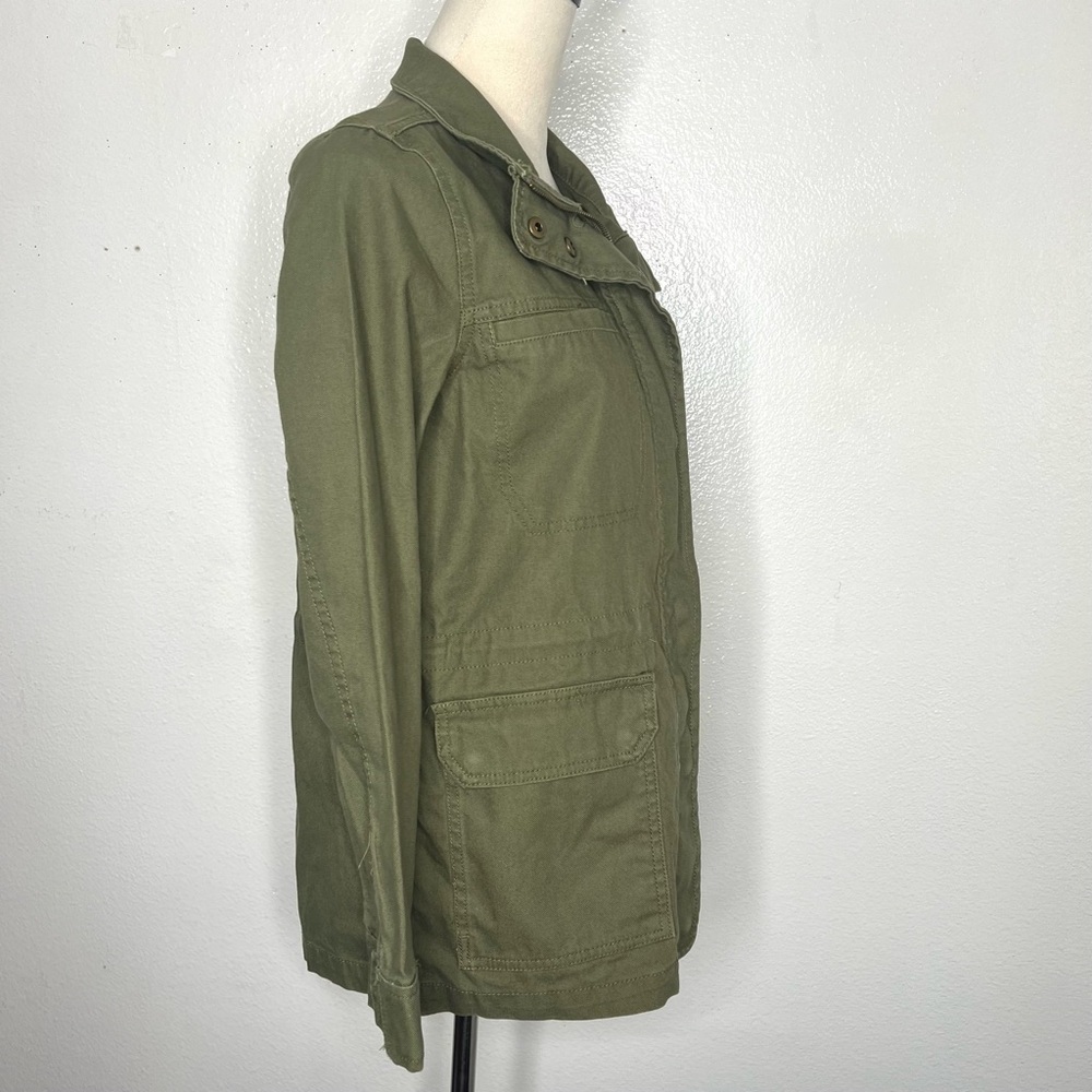 MADEWELL Dispatch Jacket Olive Army Green Military Style Canvas Size XS - Picture 7 of 15